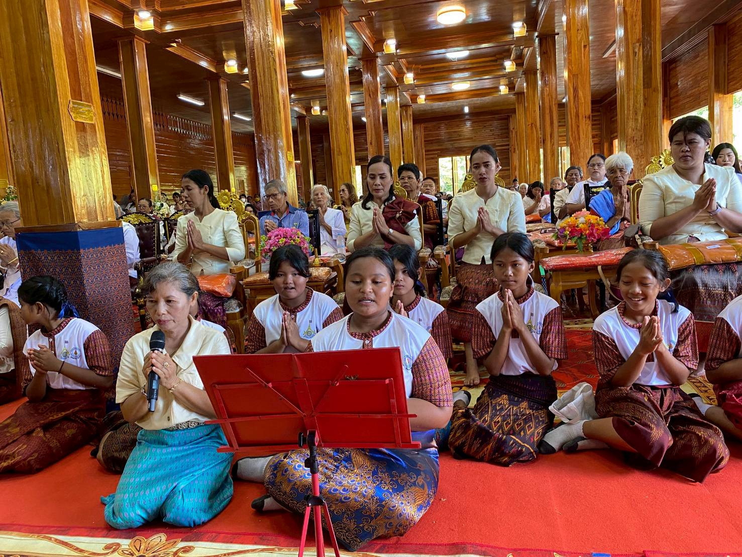 ภาพกล่าวคำถวายกฐินวัดดอนวิเวก