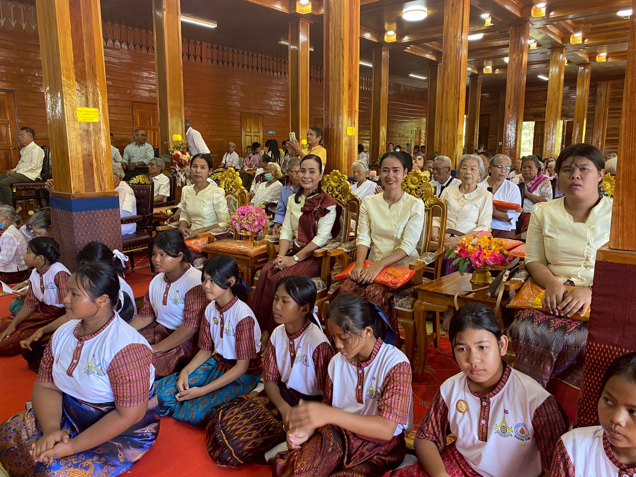 ภาพร่วมพิธีกรรมวัดดอนวิเวก