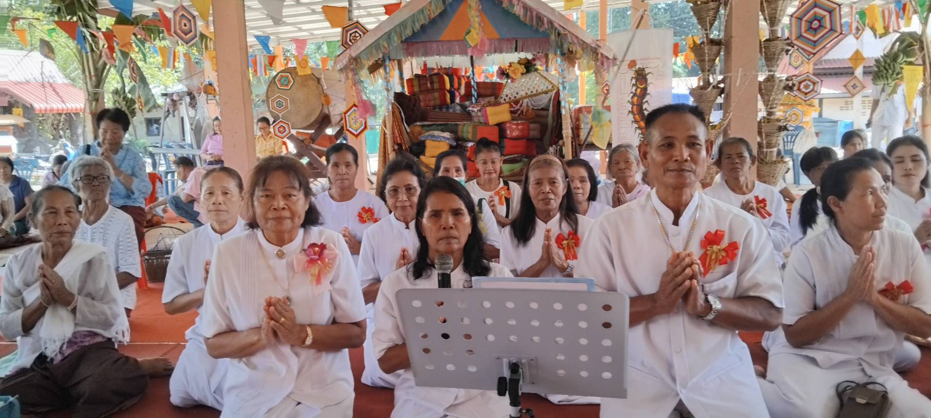 ภาพร่วมพิธีกรรมวัดบ้านพราน (หนองคันนาราษฎร์บำรุง)