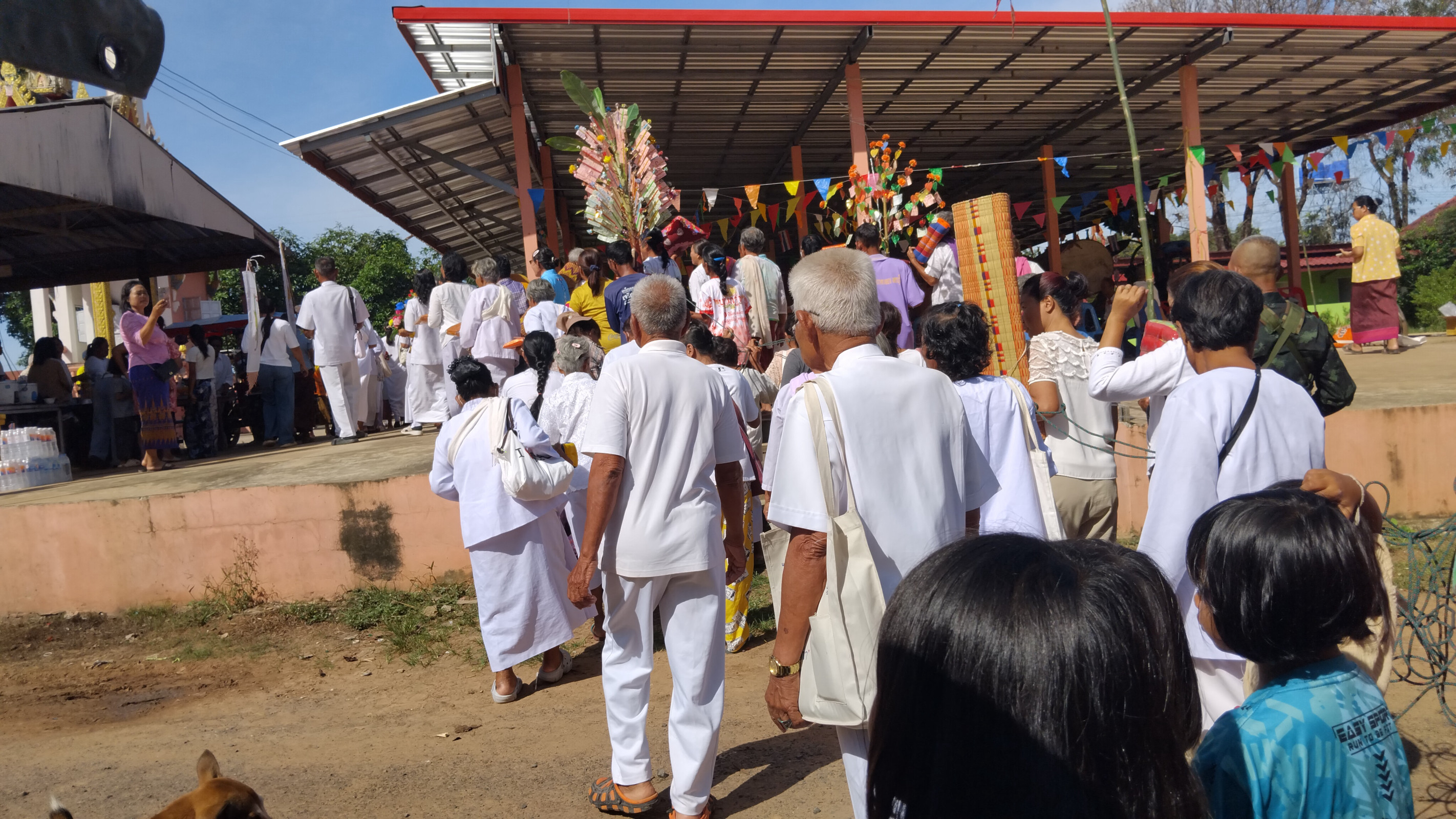 ภาพร่วมพิธีกรรมวัดบ้านพราน (หนองคันนาราษฎร์บำรุง)