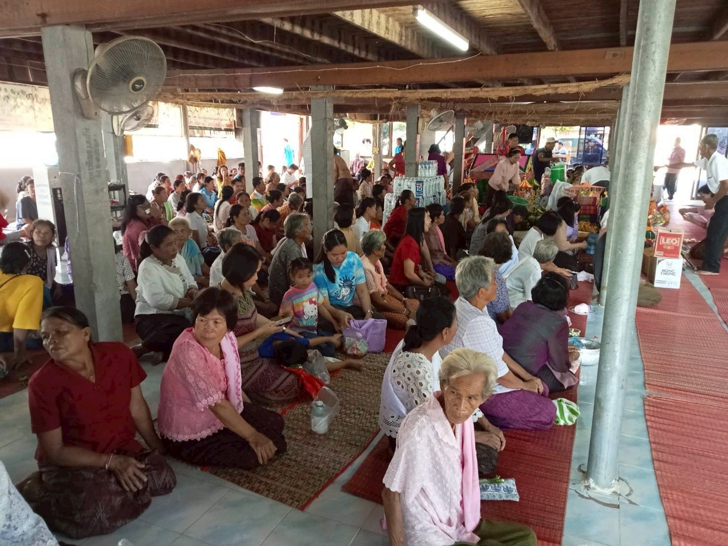 ภาพร่วมพิธีกรรมวัดมะแซว(โพธิ์ชัย)