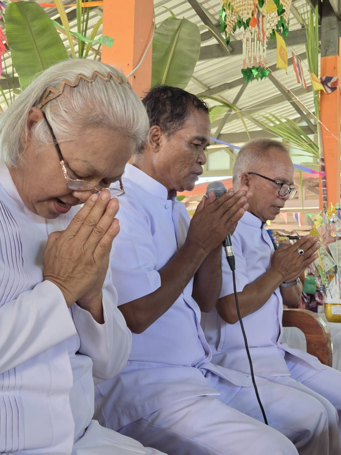 ภาพกล่าวคำถวายกฐินวัดบ้านหนองสนิท