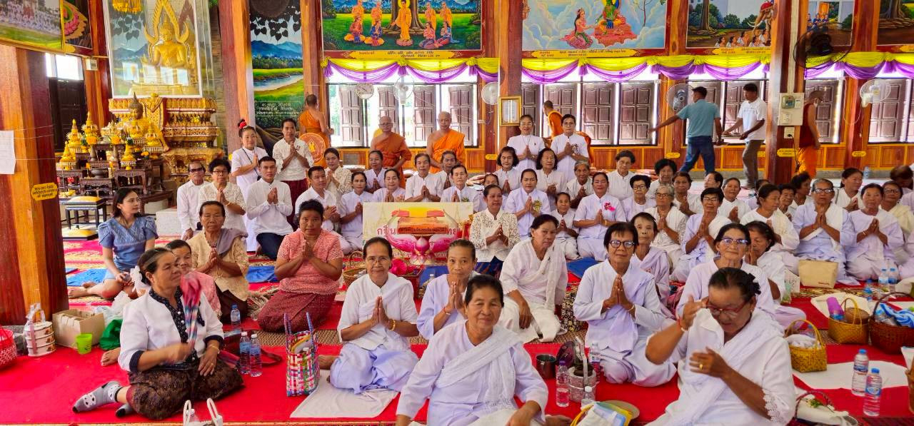 ภาพร่วมพิธีกรรมวัดศรีสุทธาราม