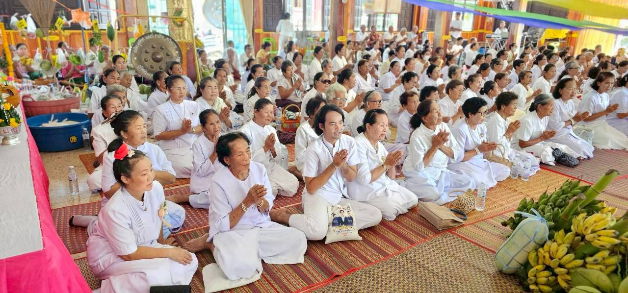 ภาพร่วมพิธีกรรมวัดศรีสุทธาราม