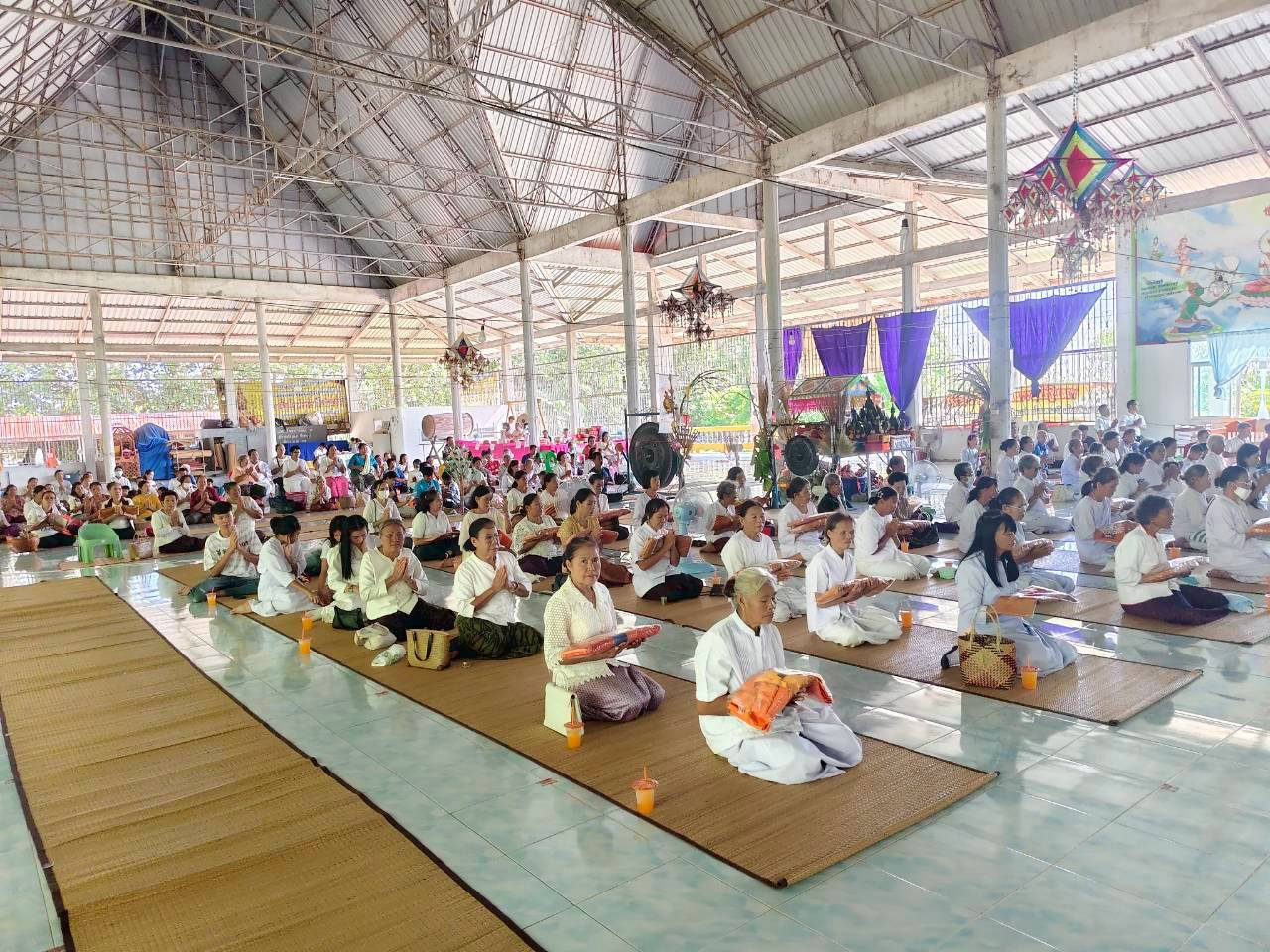 ภาพร่วมพิธีกรรมวัดป่าบ้านหนองโน