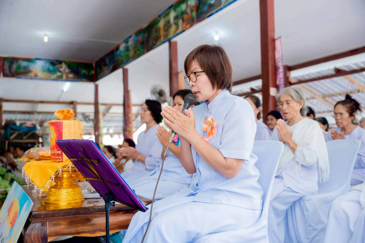 ภาพกล่าวคำถวายกฐินวัดคึมบง(บ้านคึมบง)