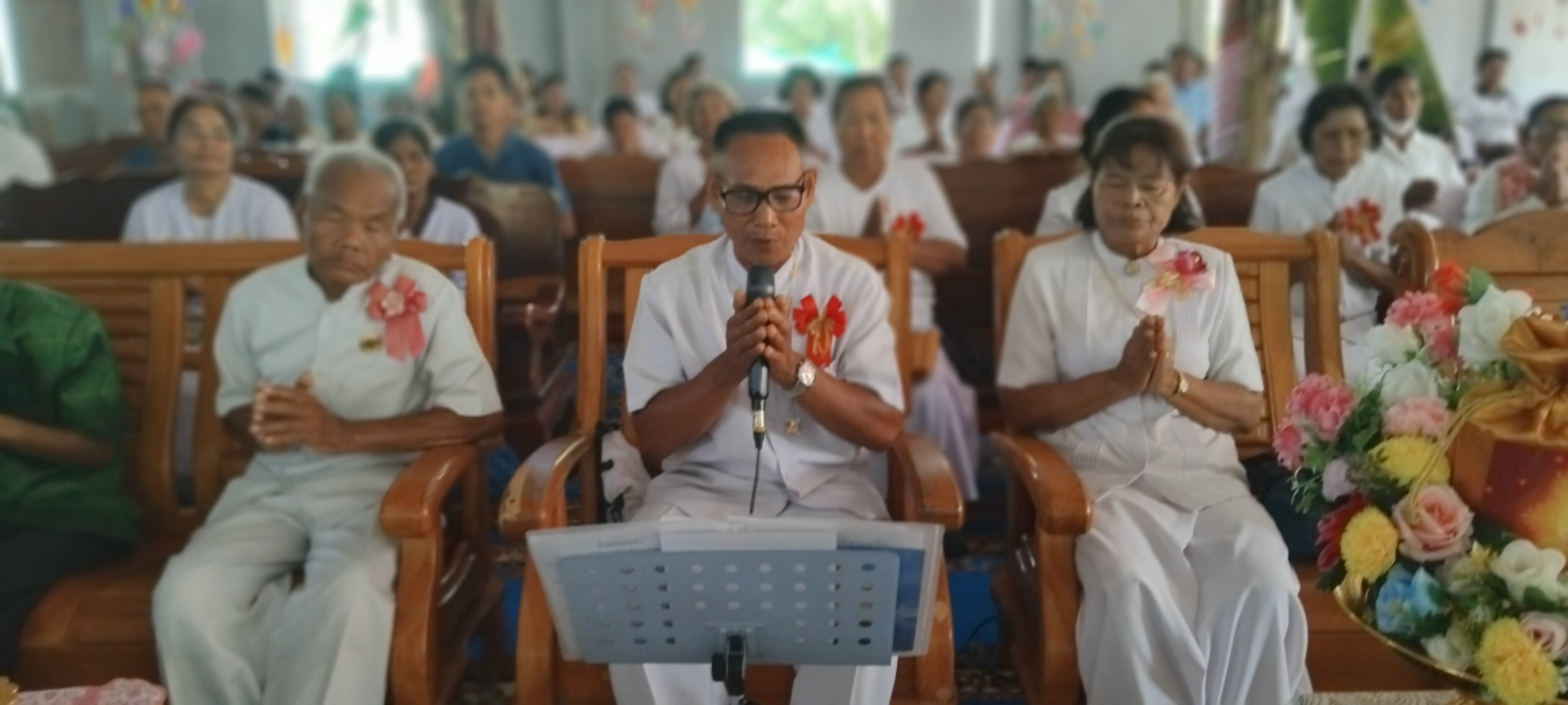 ภาพร่วมขบวนกฐินวัดป่าสามัคคีธรรม