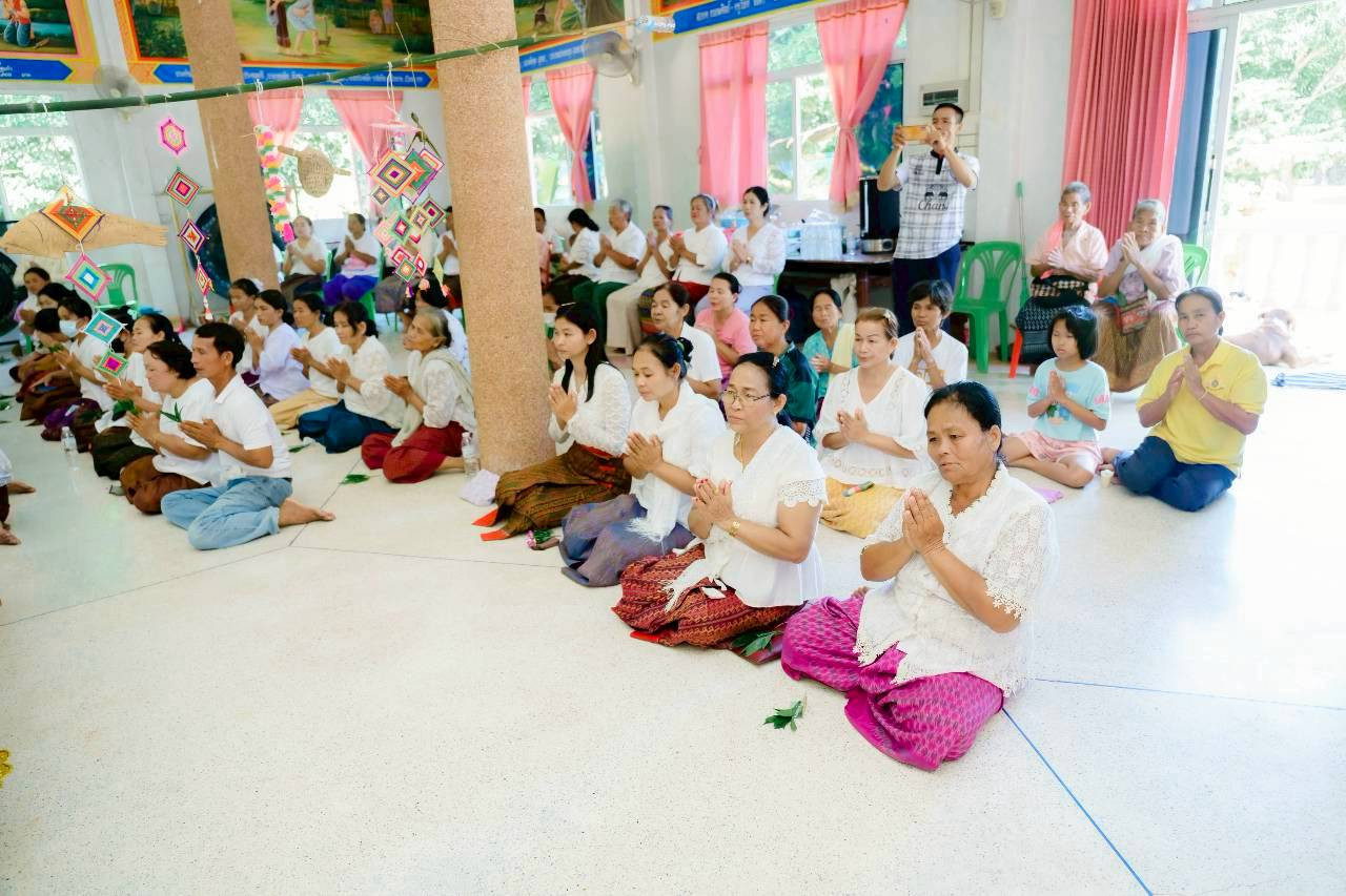 ภาพร่วมพิธีกรรมวัดราษฎร์สามัคคี(บ้านหนองแฮ)