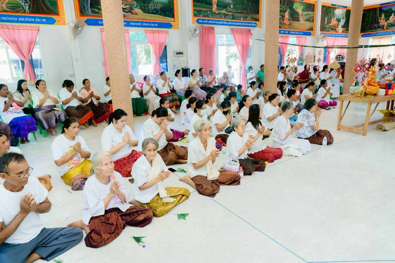 ภาพร่วมพิธีกรรมวัดราษฎร์สามัคคี(บ้านหนองแฮ)