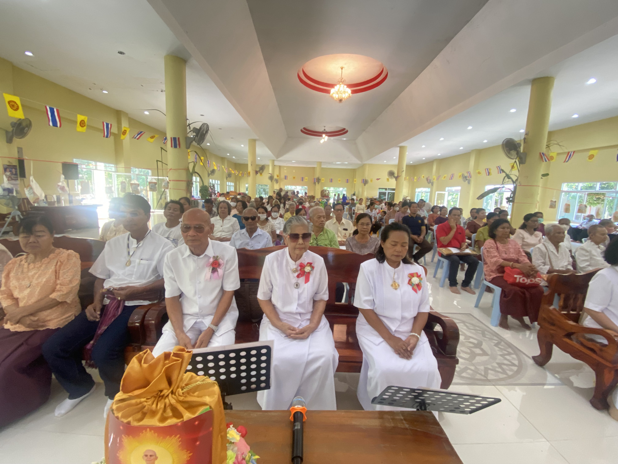 ภาพร่วมพิธีกรรมวัดโพธิญาณรังสี