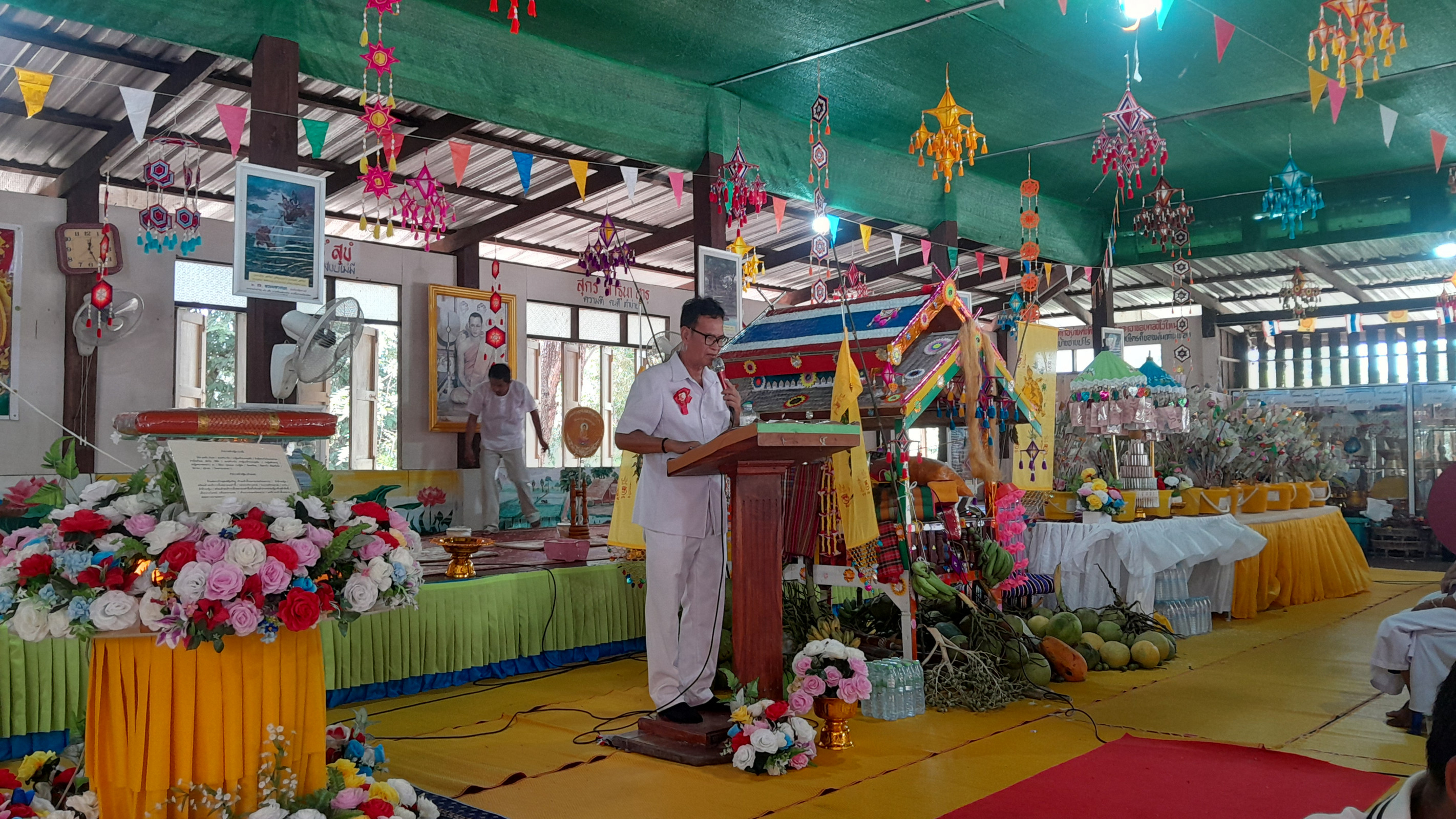 ภาพร่วมพิธีกรรมวัดศิริหนองครก