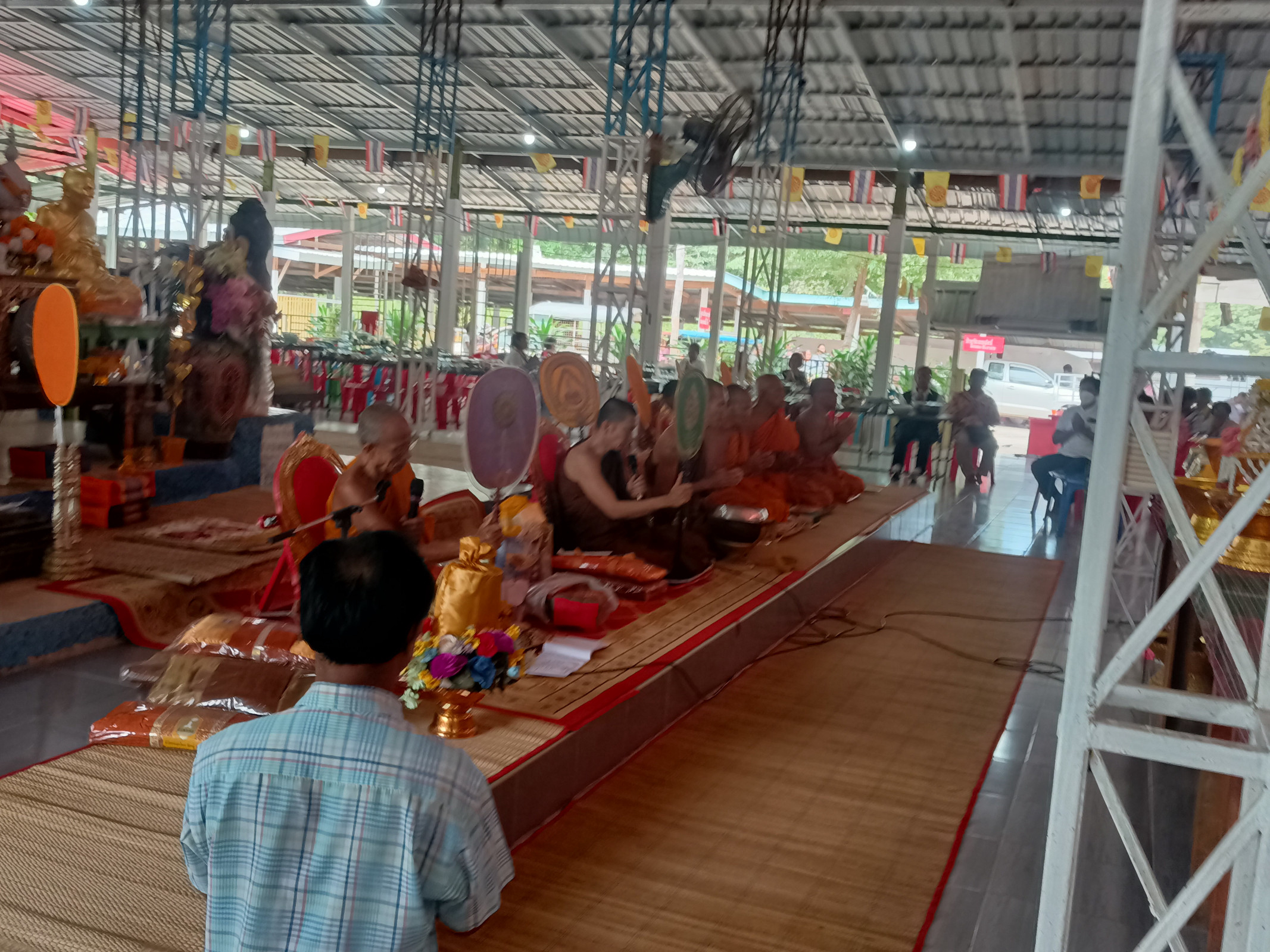 ภาพร่วมพิธีกรรมวัดป่าพุทธนิมิต