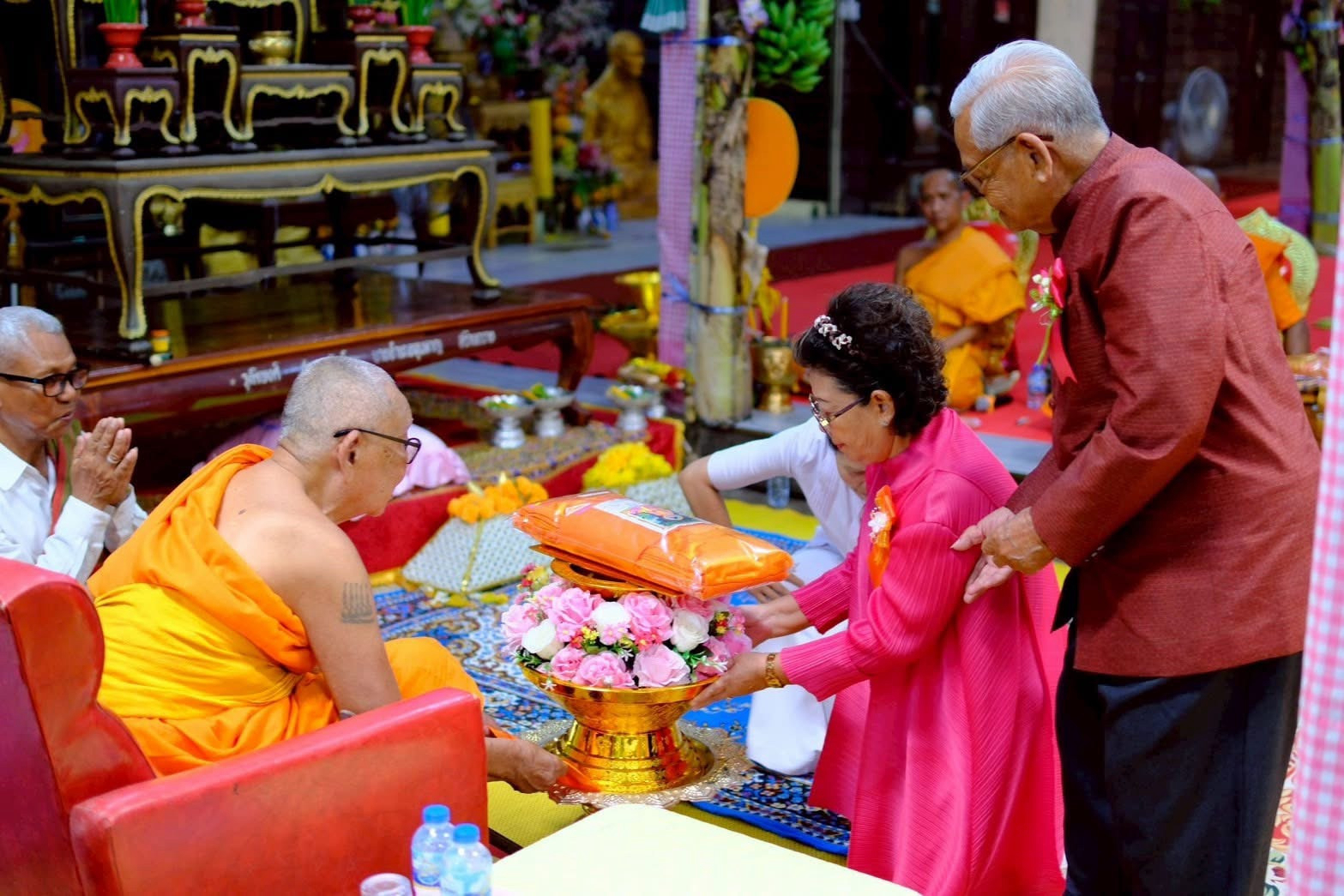 ภาพร่วมพิธีกรรมวัดนิลาเทเวศน์