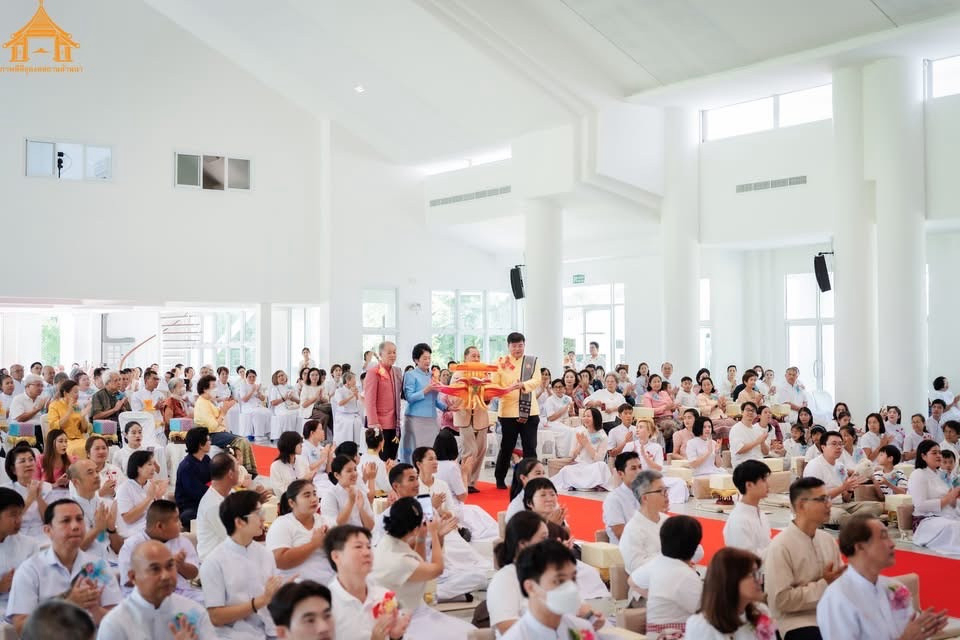 ภาพร่วมพิธีกรรมธุดงคสถานล้านนา