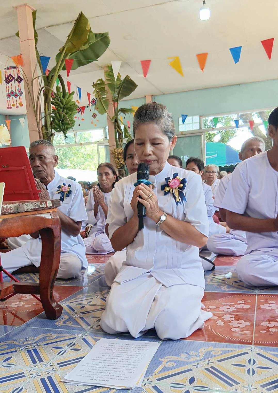 ภาพร่วมพิธีกรรมวัดโชคศรีพนมรุ้ง