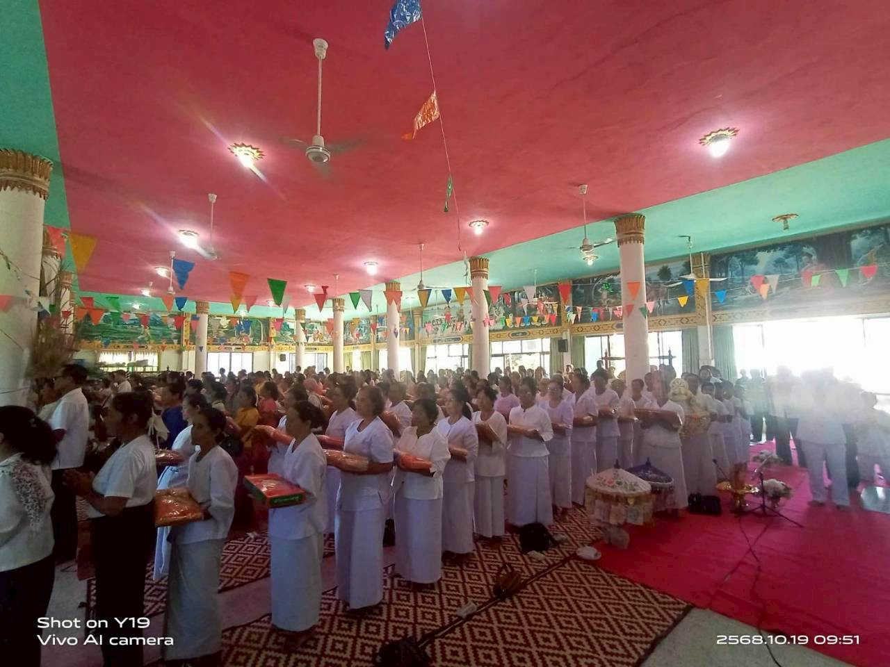 ภาพร่วมพิธีกรรมวัดวังกุง