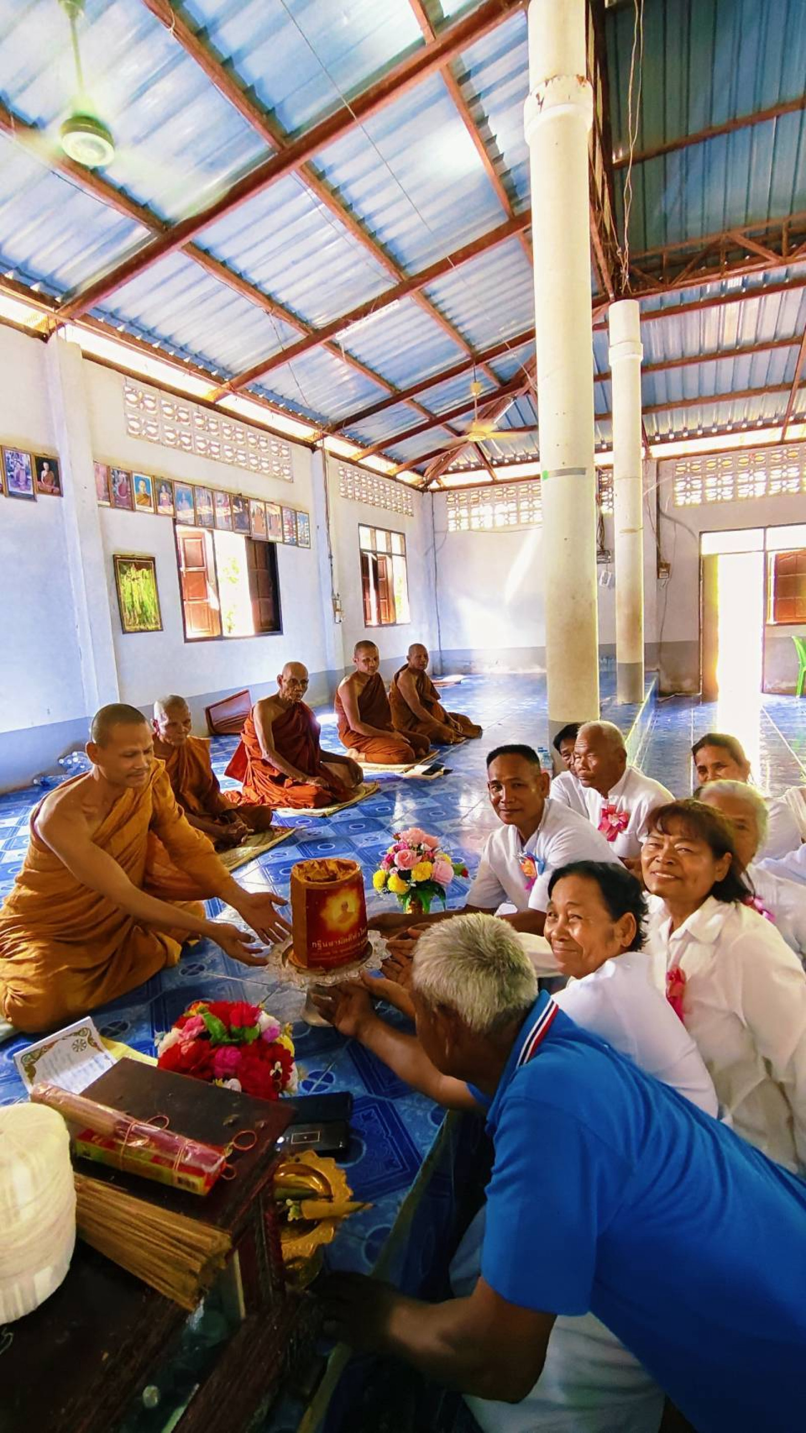 ภาพกล่าวคำถวายกฐินวัดสมสุธาวาส