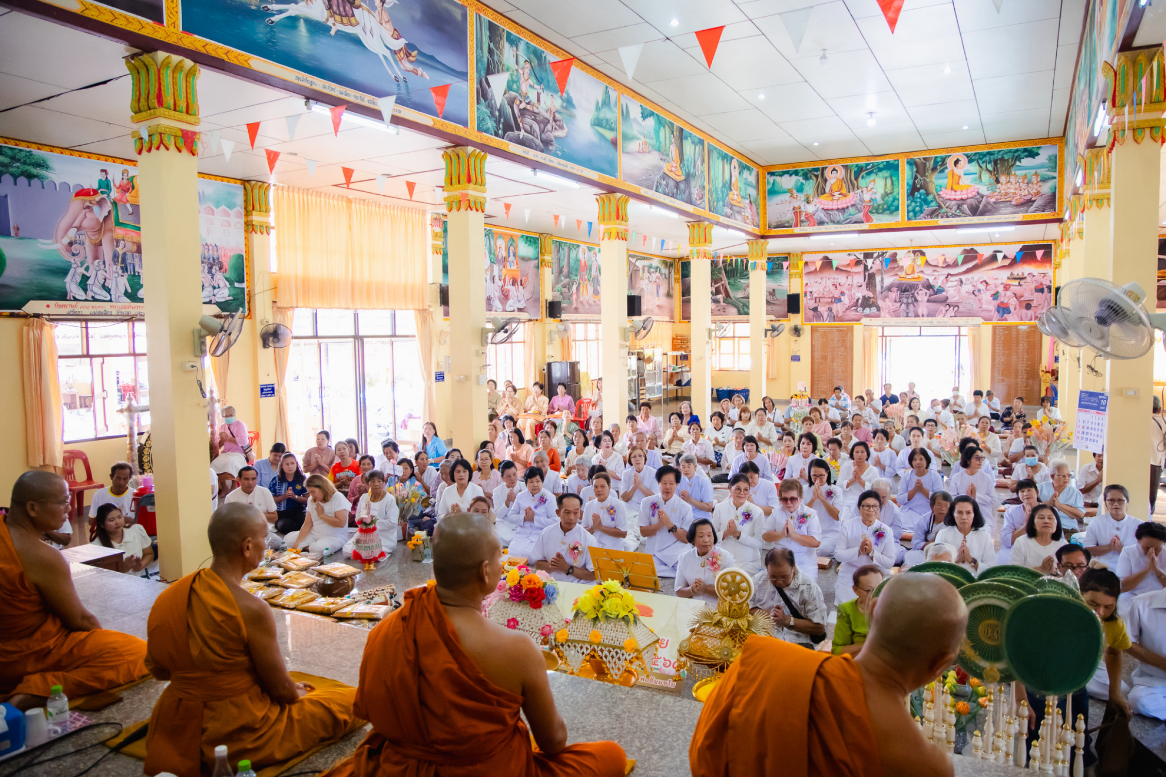 ภาพร่วมพิธีกรรมวัดกู่คำ