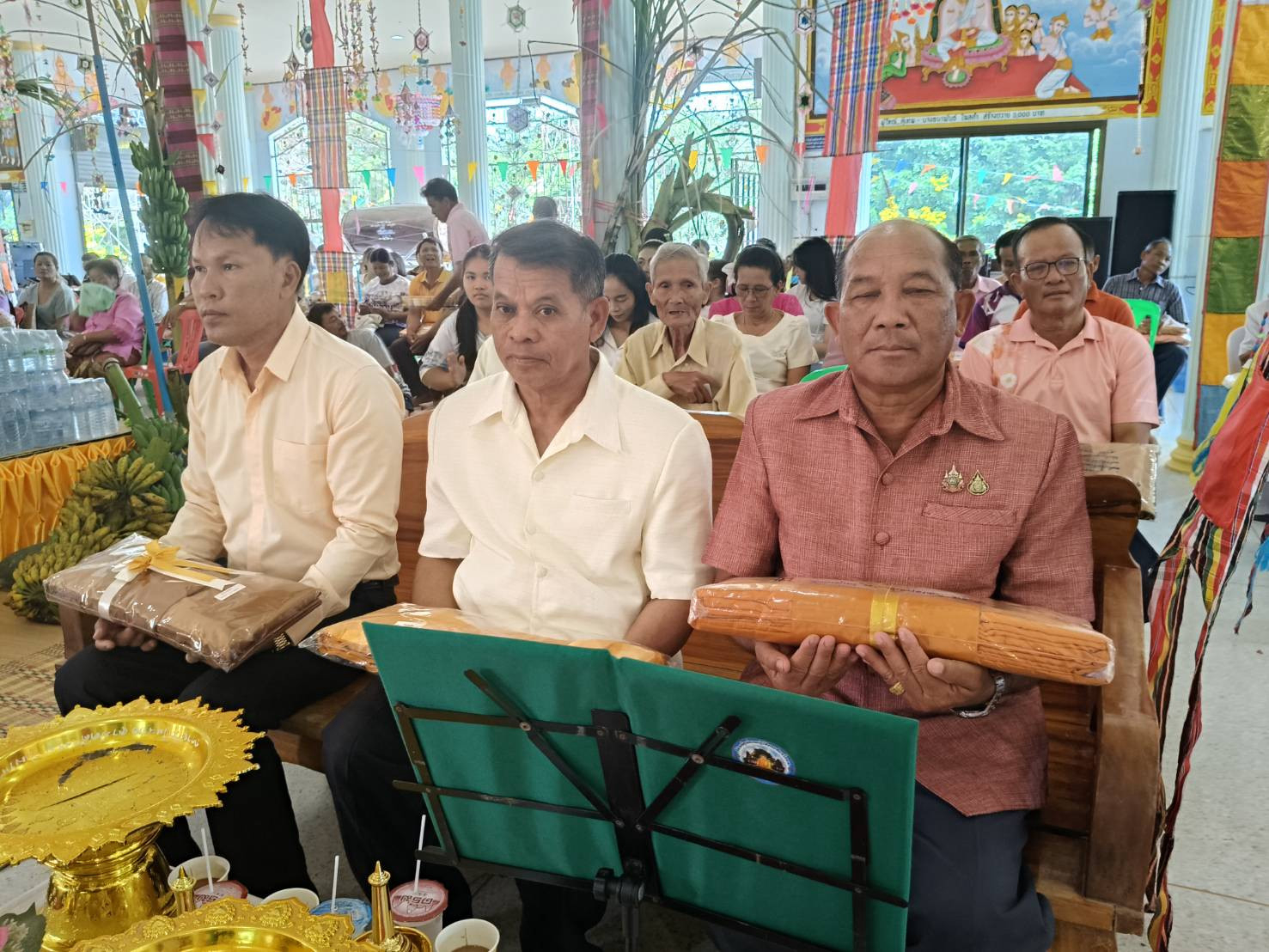 ภาพร่วมพิธีกรรมวัดโนนยอสามัคคีธรรม