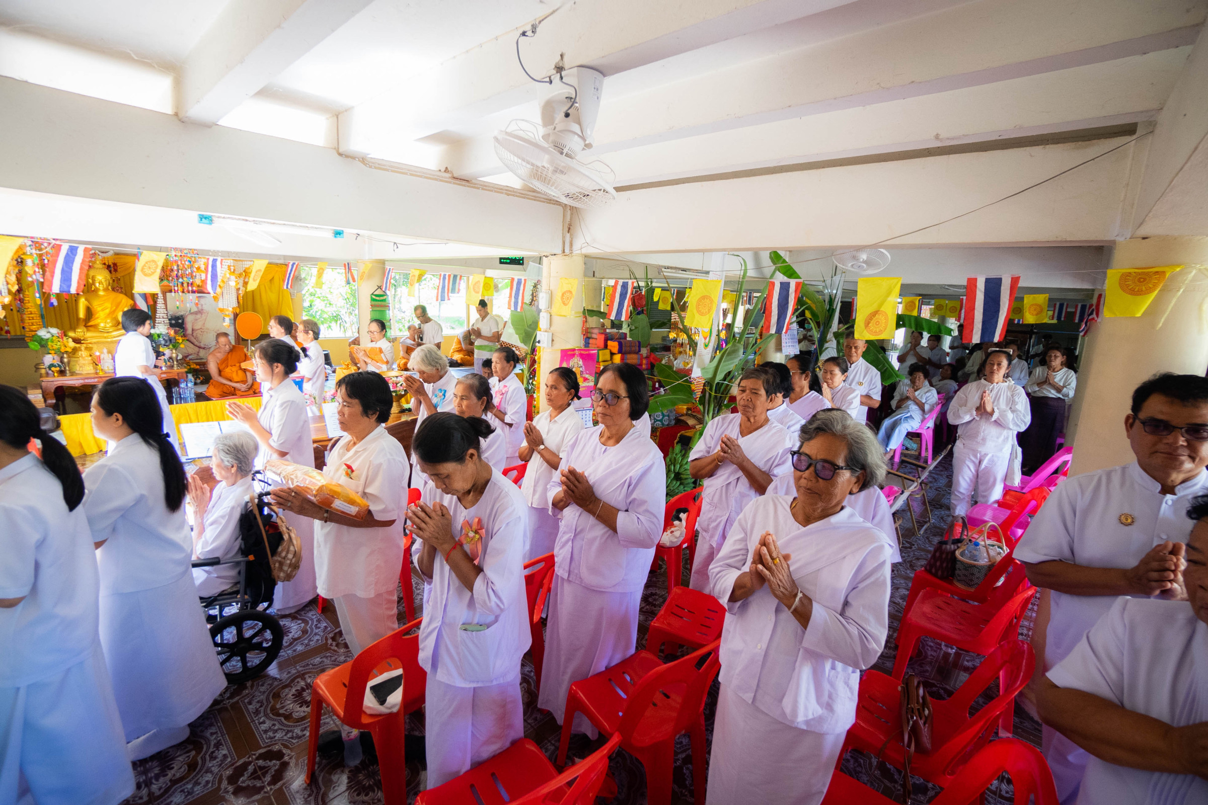 ภาพร่วมพิธีกรรมวัดดอนคนฑา