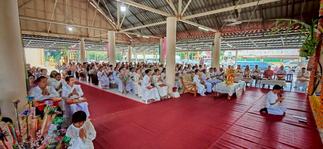 ภาพร่วมพิธีกรรมวัดวิเวกธรรมคุณ