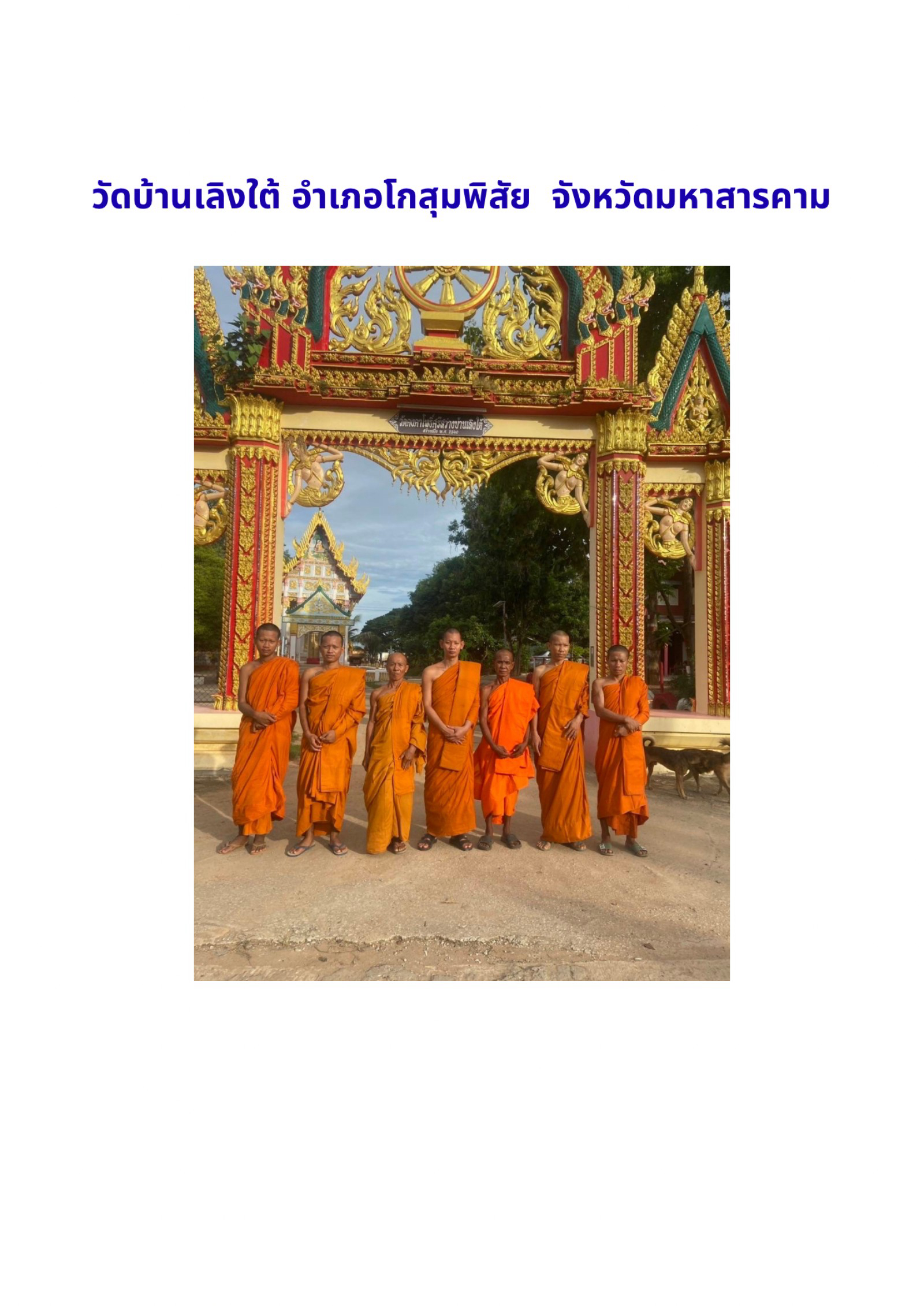 วัดบ้านเลิงใต้