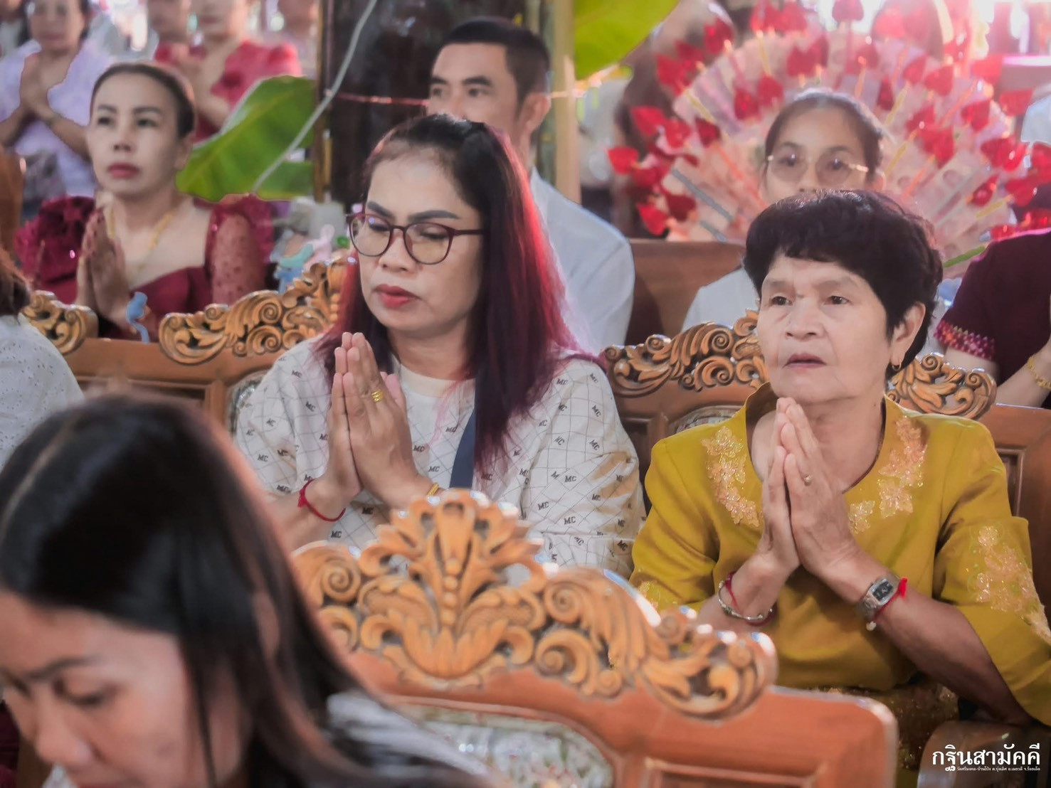 ภาพกล่าวคำถวายกฐินวัดศรีมงคล