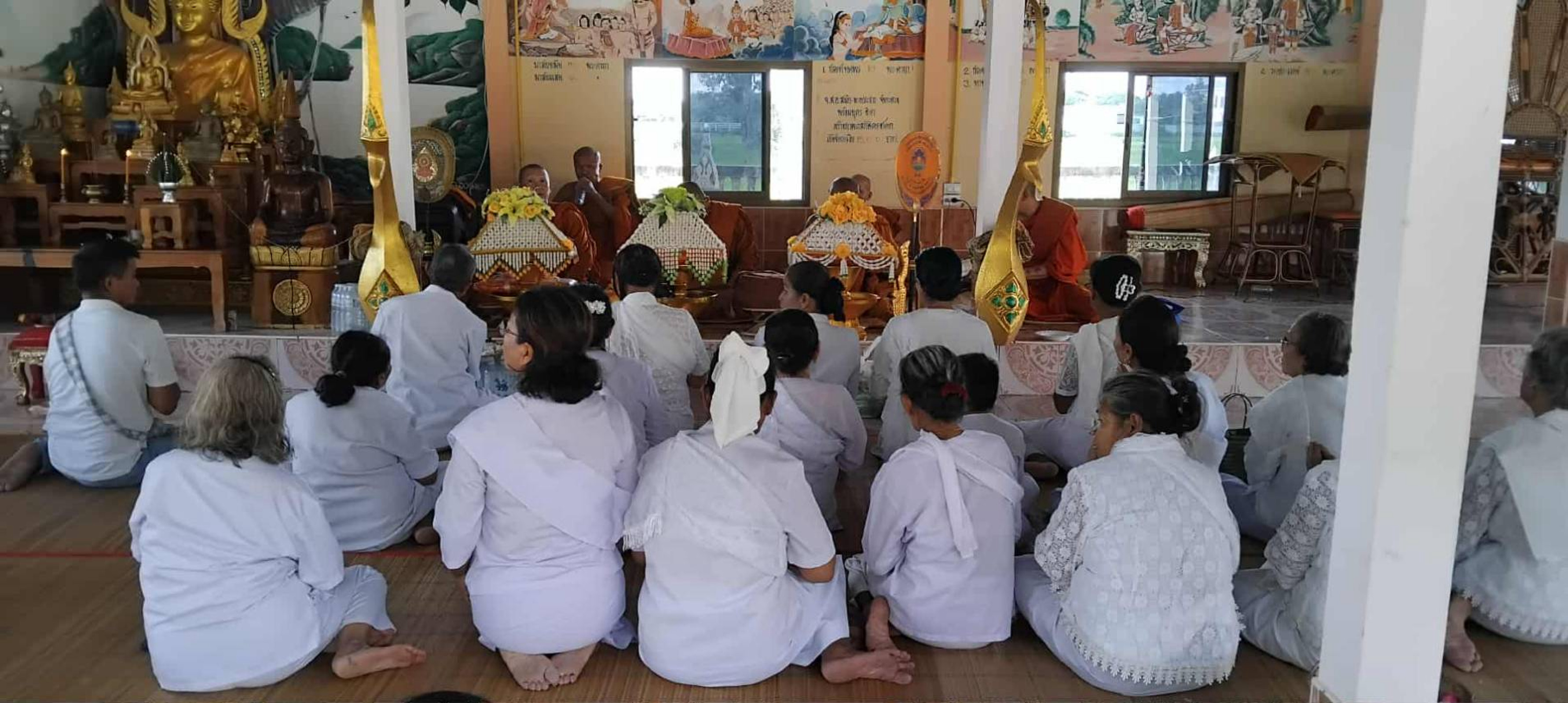 ภาพร่วมพิธีกรรมวัดสุชลวนาราม