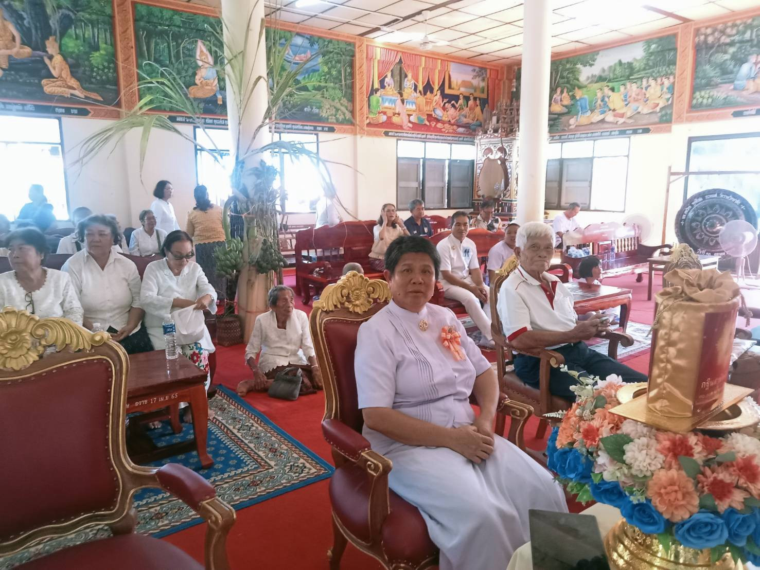 ภาพร่วมพิธีกรรมวัดรามวิทยาลัย