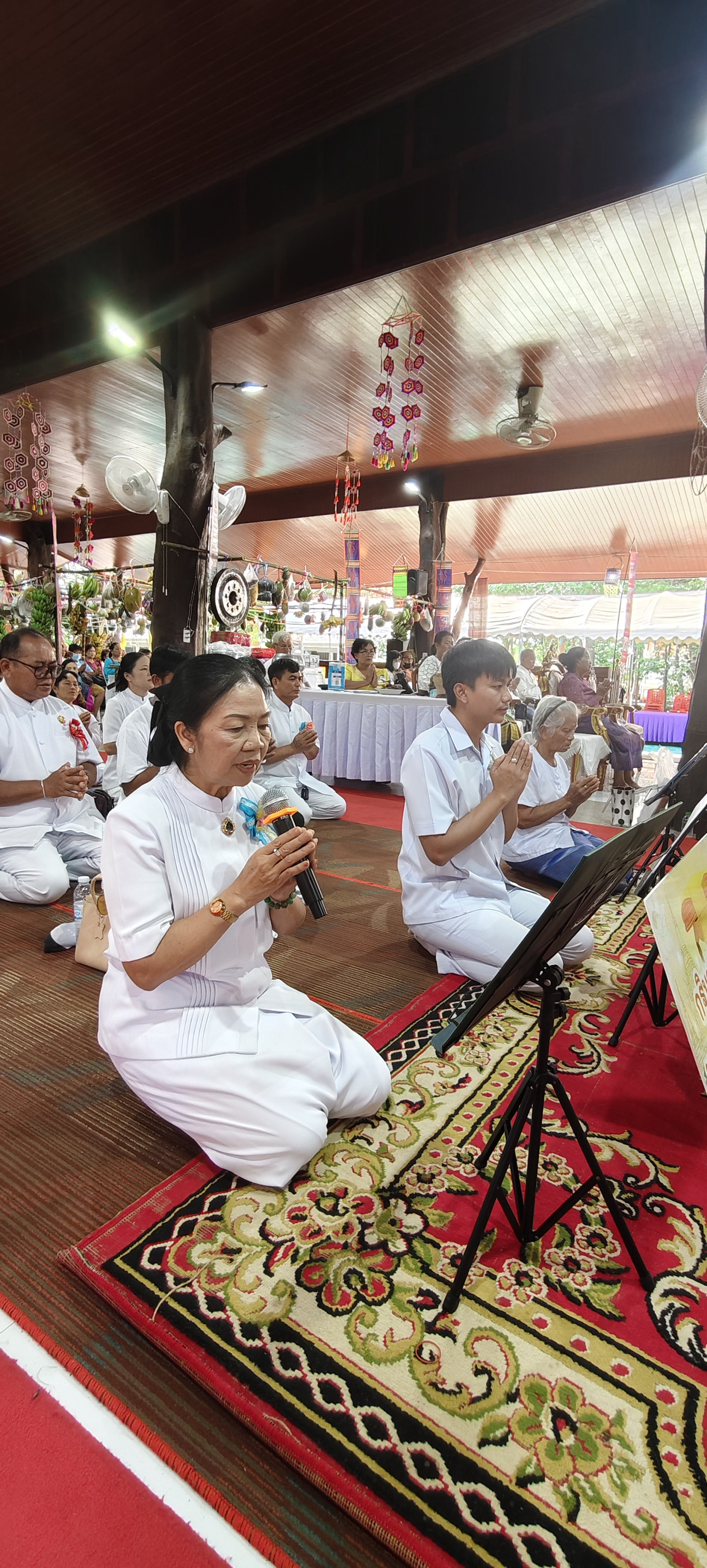 ภาพกล่าวคำถวายกฐินวัดใต้