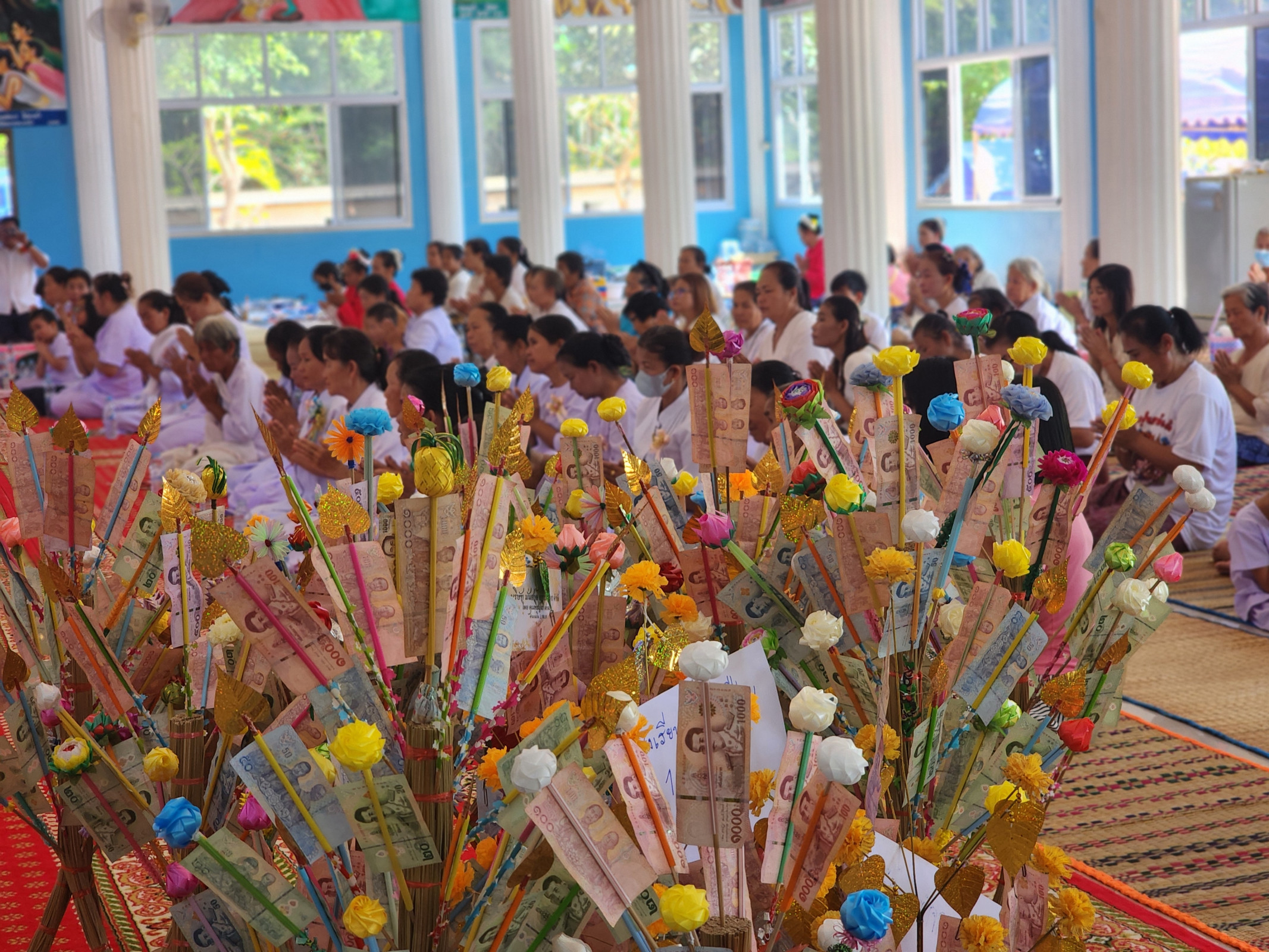 ภาพร่วมพิธีกรรมวัดมหาชัยโฆษิต