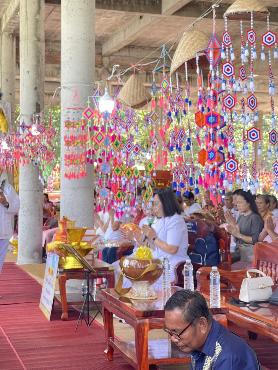 ภาพกล่าวคำถวายกฐินวัดหนองเปลือย