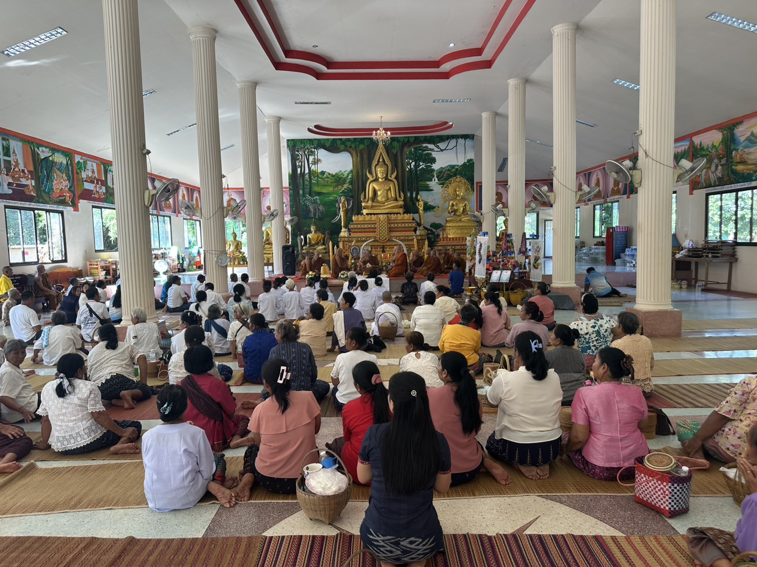 ภาพร่วมพิธีกรรมวัดสามัคคีพัฒนา