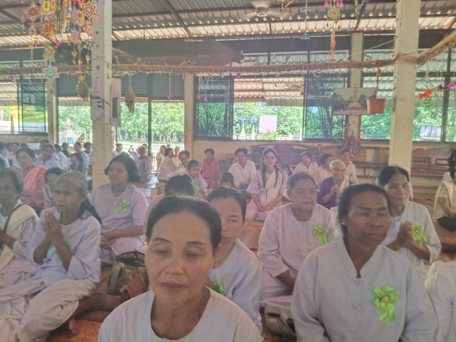 ภาพร่วมพิธีกรรมวัดพรสวรรค์