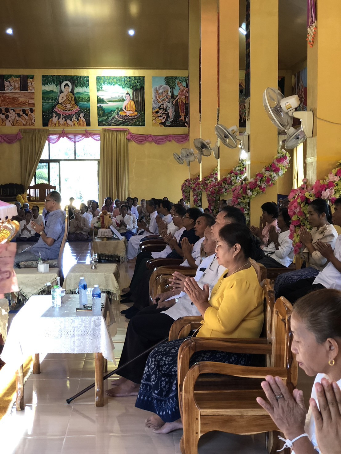 ภาพร่วมพิธีกรรมวัดป่าห้วยหีบ