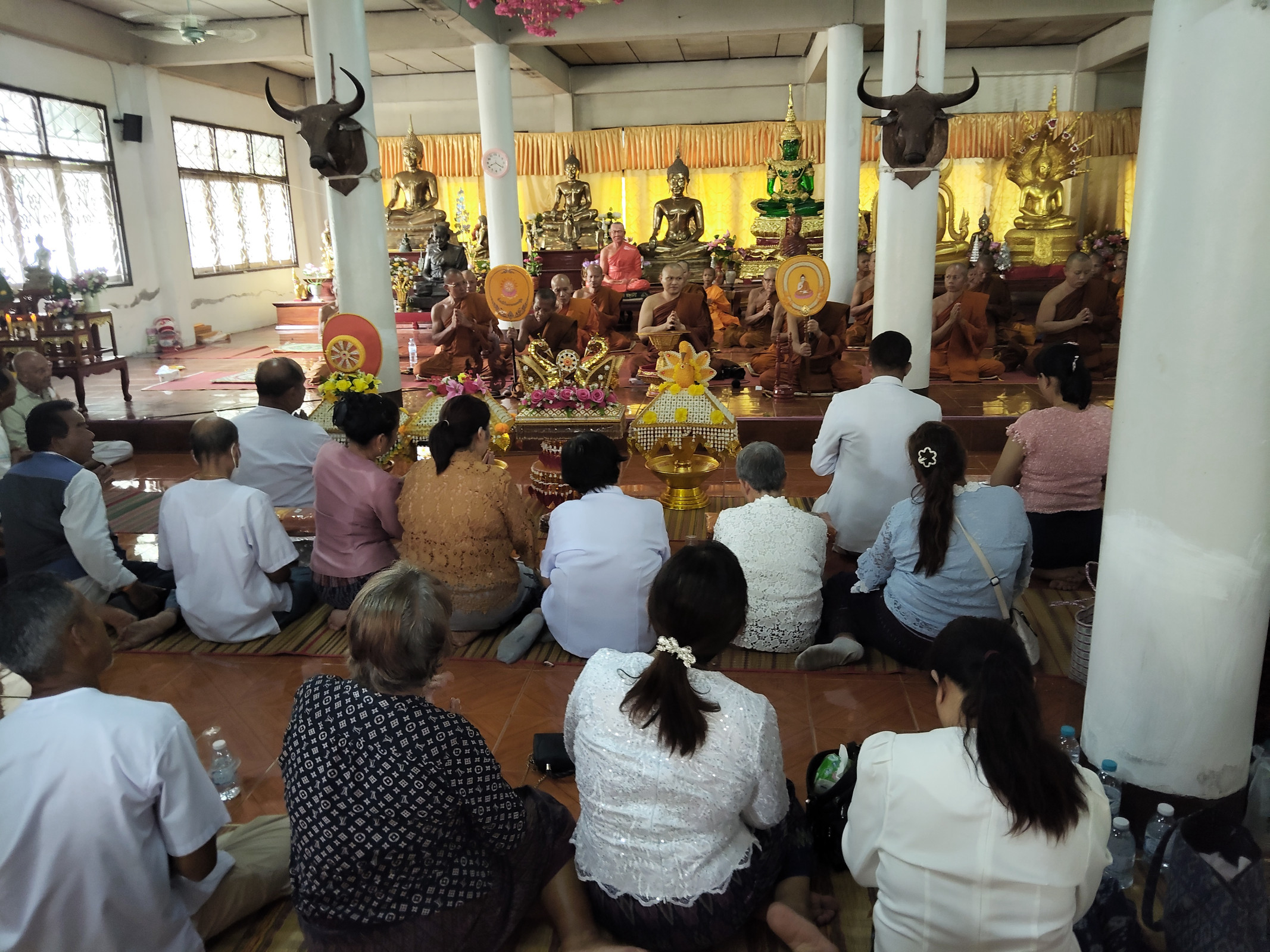 ภาพร่วมพิธีกรรมวัดสโมสร