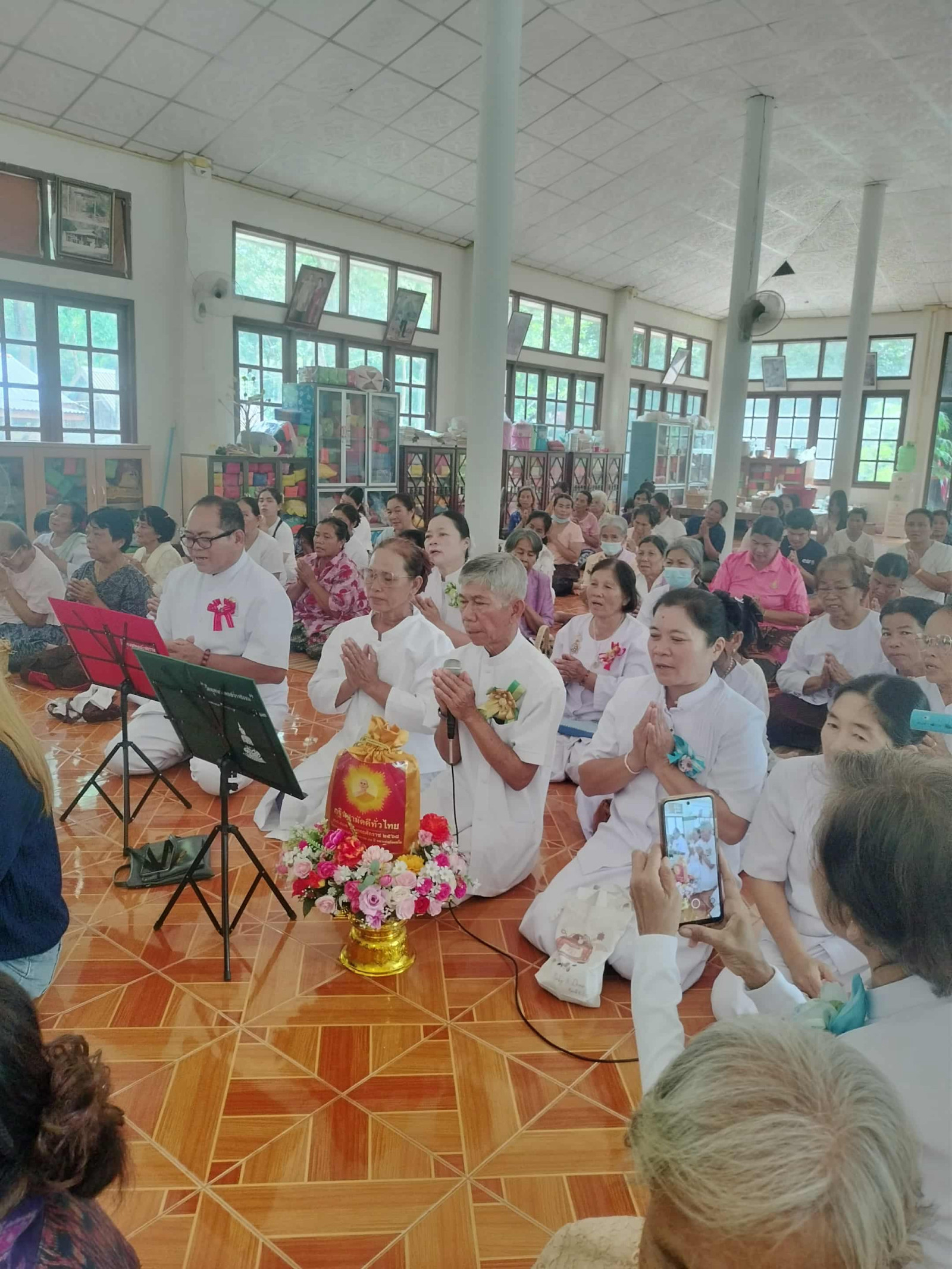 ภาพกล่าวคำถวายกฐินวัดอรัญญวาสี