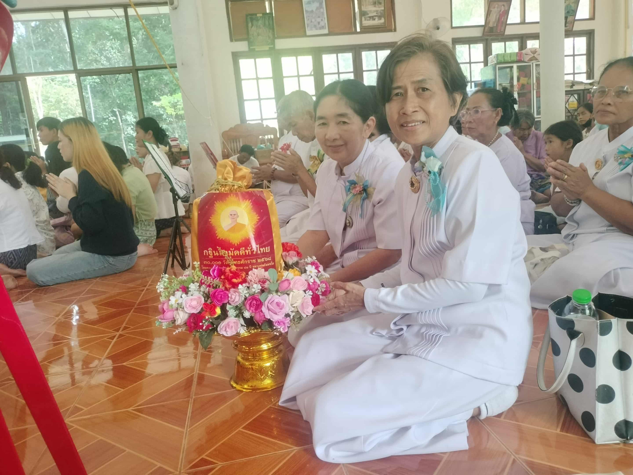 ภาพร่วมพิธีกรรมวัดอรัญญวาสี