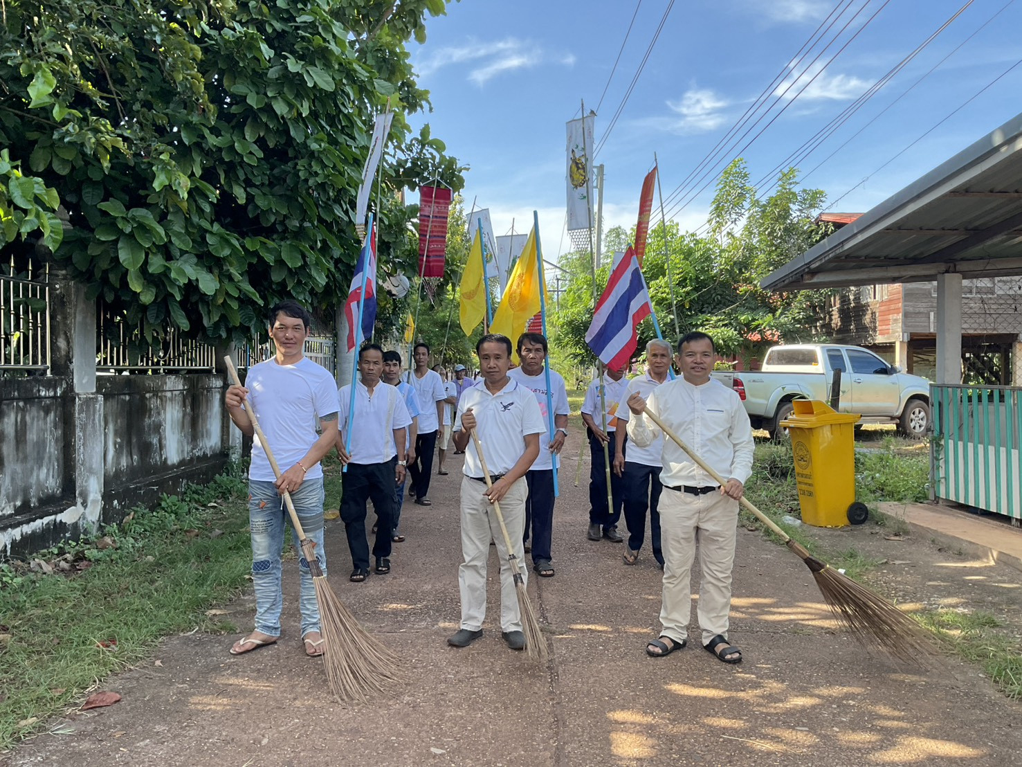 ภาพร่วมพิธีกรรมวัดนาเดื่อ