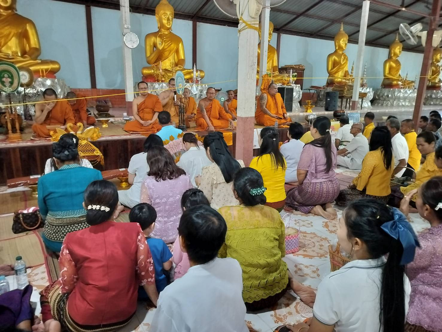 ภาพร่วมพิธีกรรมวัดประสิทธิ์โพธาราม