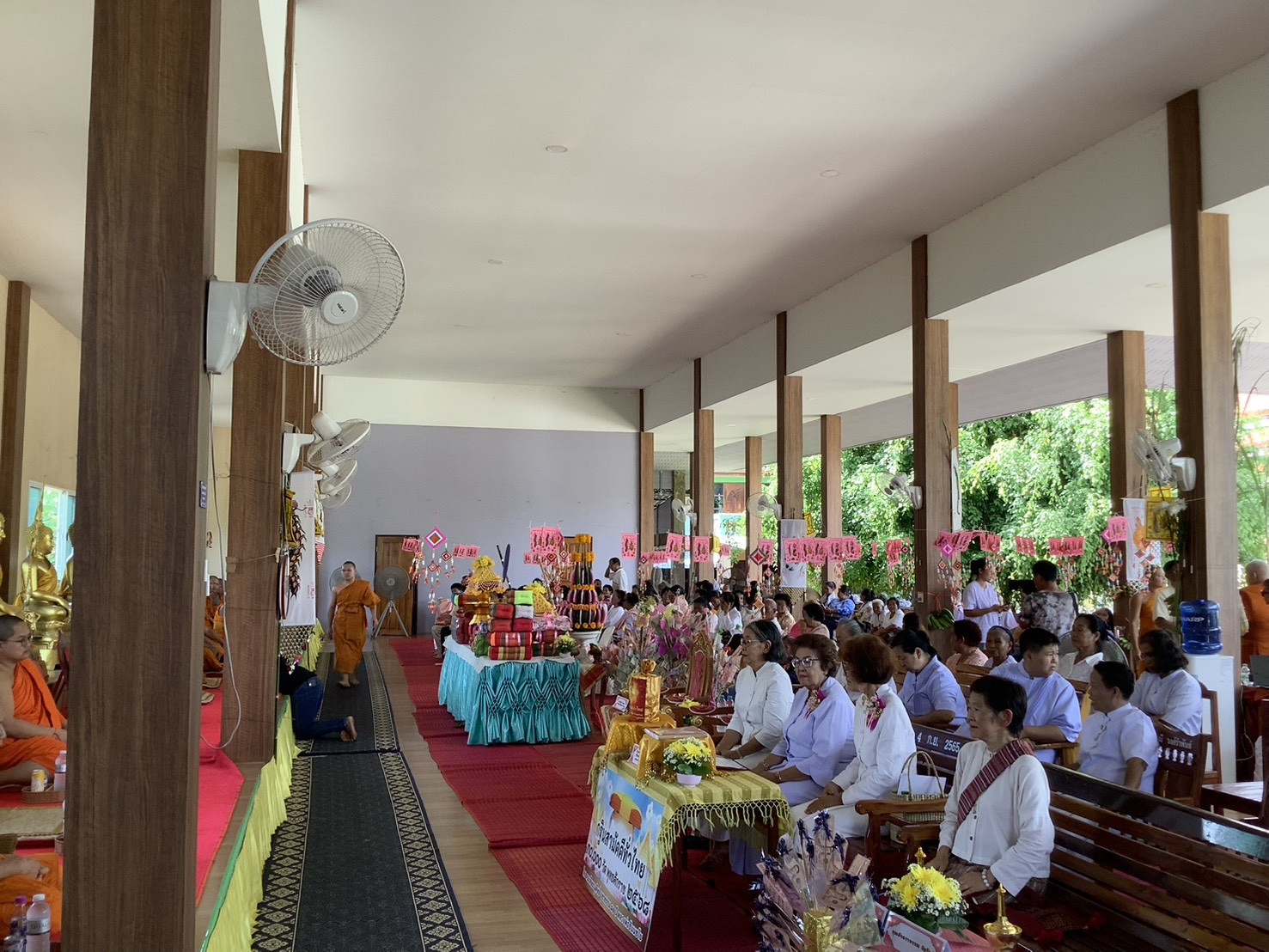 ภาพร่วมพิธีกรรมวัดโพนบก(โพธิ์ชัย)