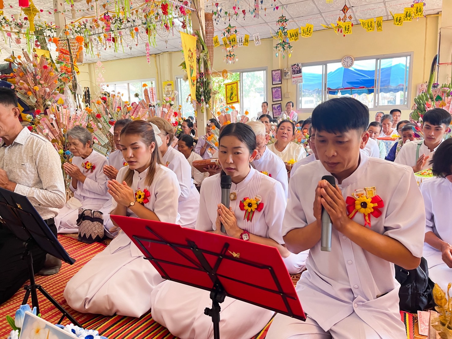 ภาพกล่าวคำถวายกฐินวัดกกทองใหญ่