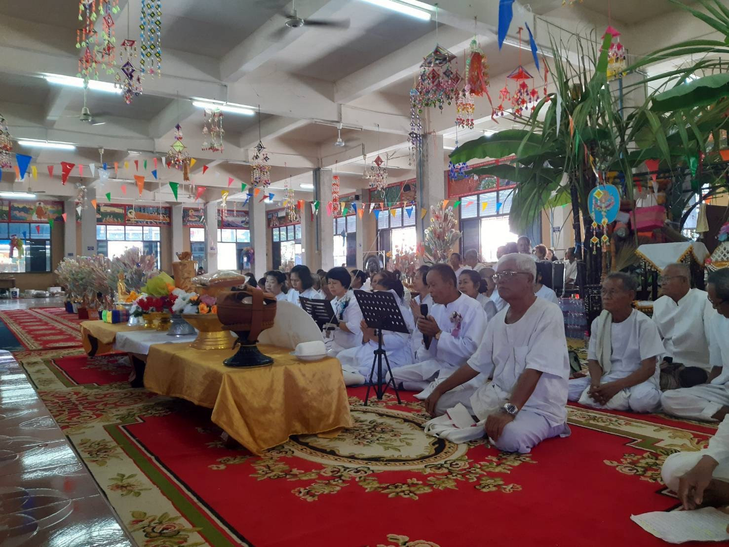 ภาพกล่าวคำถวายกฐินวัดเอราวัณพัฒนาราม