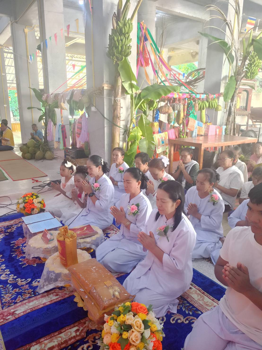 ภาพกล่าวคำถวายกฐินวัดไทรทอง
