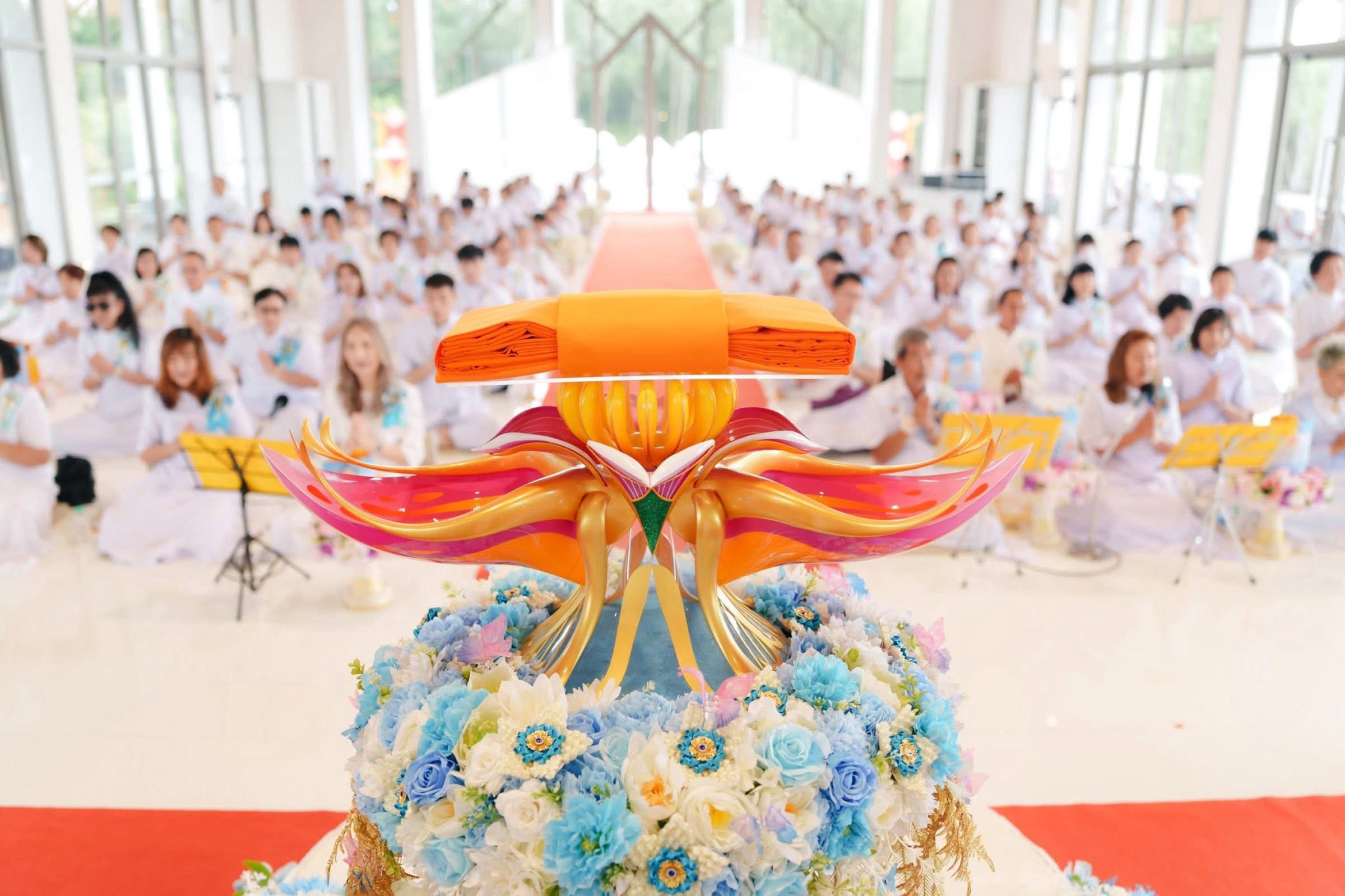 ภาพร่วมพิธีกรรมศูนย์ปฏิบัติธรรมแก้วเมืองเลย