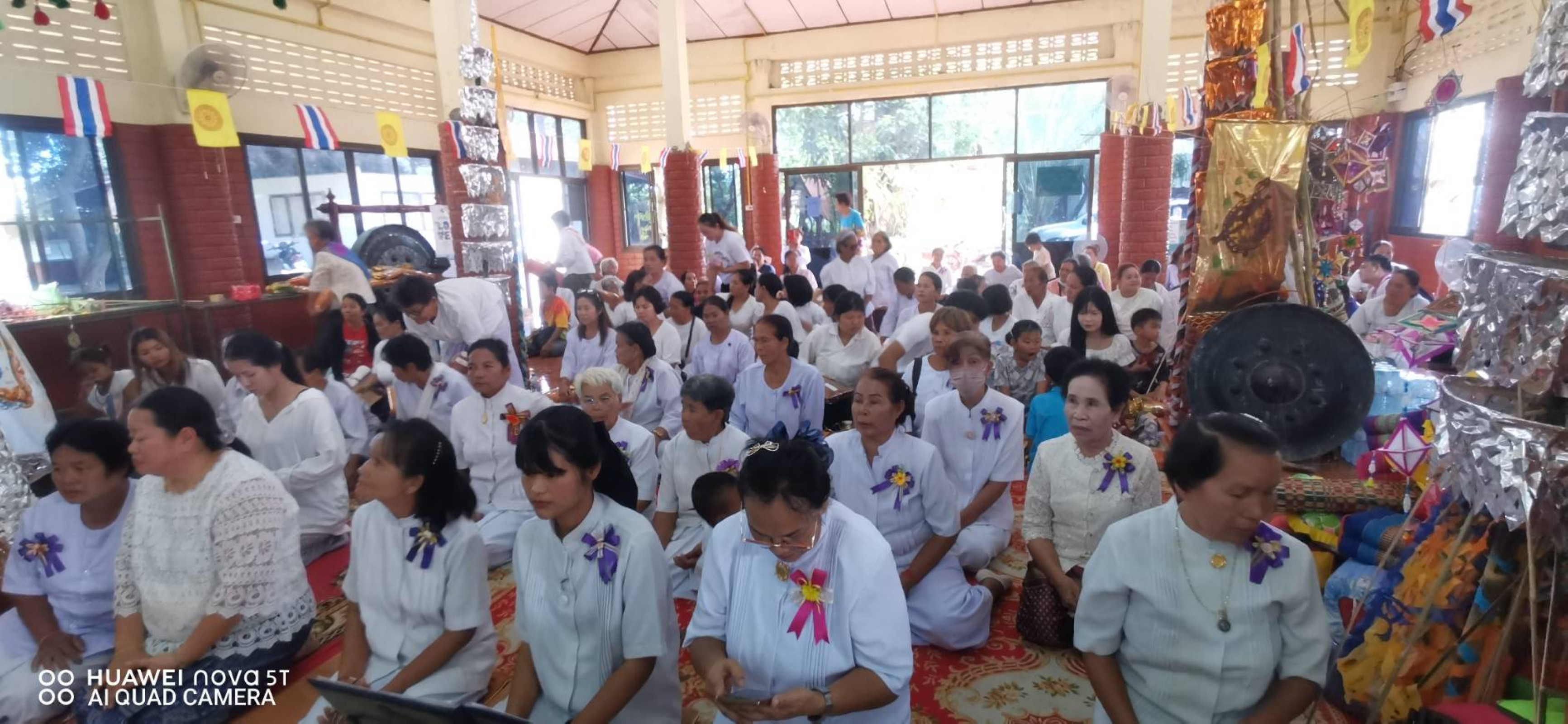 ภาพร่วมพิธีกรรมวัดแจ้ง