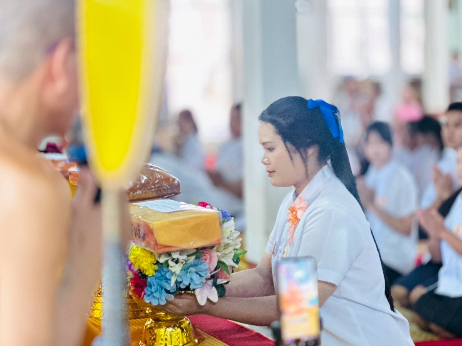 ภาพร่วมพิธีกรรมวัดบูรพา