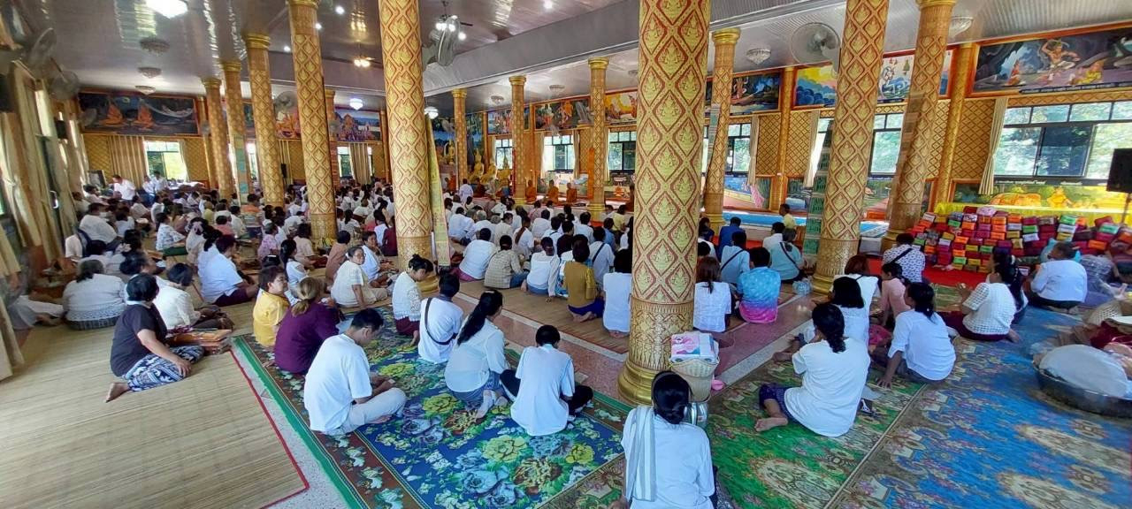 ภาพร่วมพิธีกรรมวัดวีรราษฎร์บำรุง