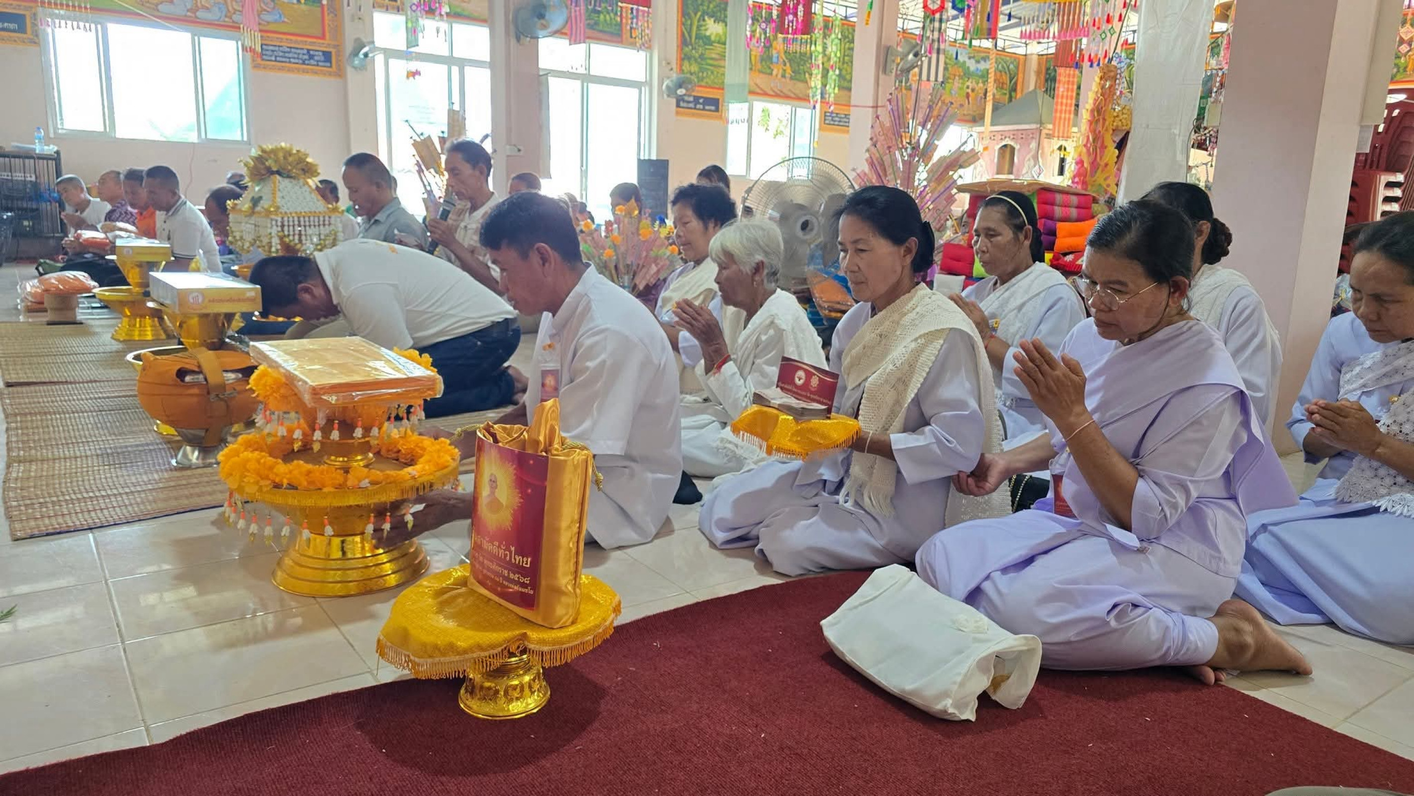 ภาพกล่าวคำถวายกฐินวัดสุทธาราม