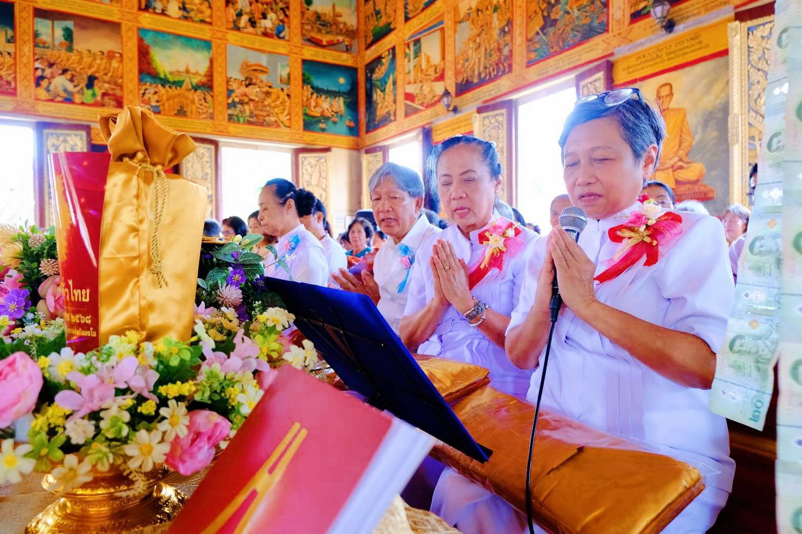 ภาพกล่าวคำถวายกฐินวัดสระเกศ